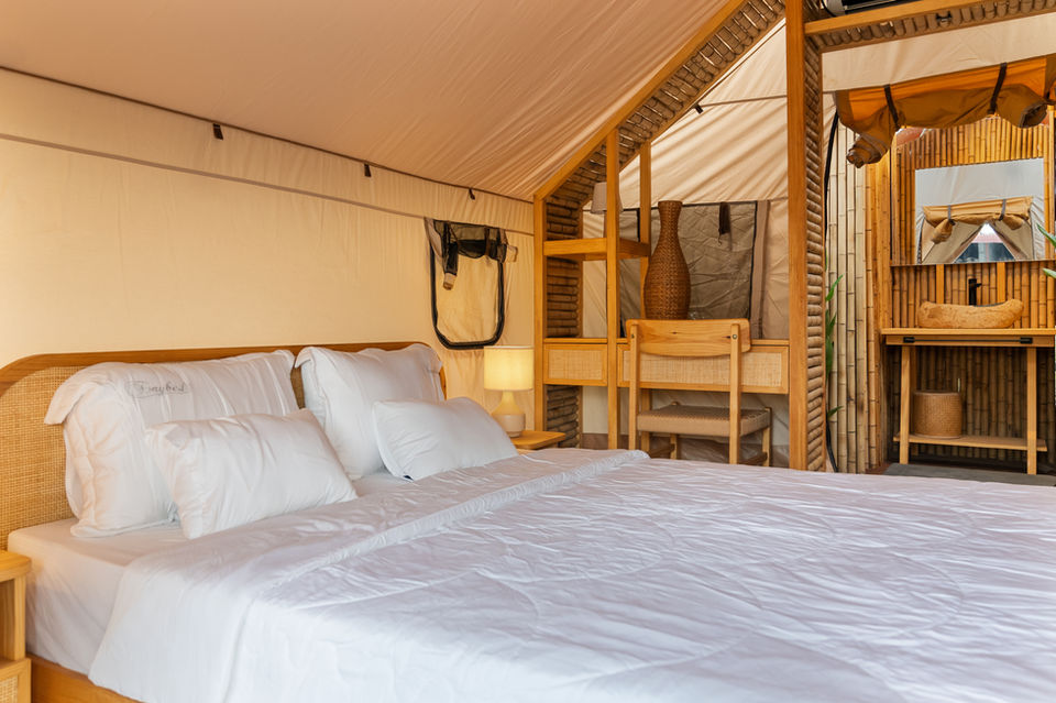 'W' Bamboo tent